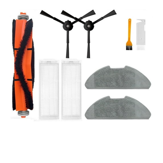 Compatible With Compatible With MMi Robot Vacuum Mop 2 Lite / Mi Robot Vacuum Mop 2 Pro MJSTL / MJST1SHW Parts Main Side Brush Hepa Filter Mop Rag