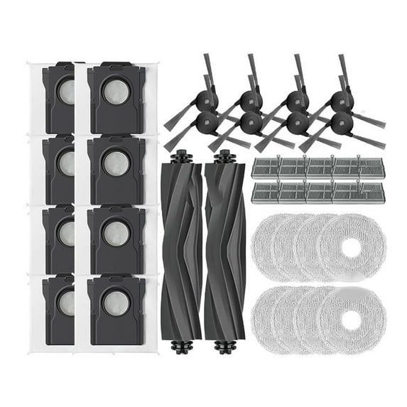Compatible With Dreame X40 Ultra / X40 Ultra Complete / X40 Pro / S30 Pro Ultra Vacuum Parts Main Roller Side Brush Hepa Filter Dust Bag