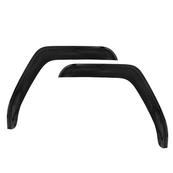 Leavan Black Rain Guard Deflectors Fit for Freightliner Cascadia 2008-2017 | Self-Adhesive