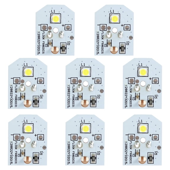 Compatible With GE Refrigerators 2W LED Light Module Professional Photonic Restoration8pcs)white)
