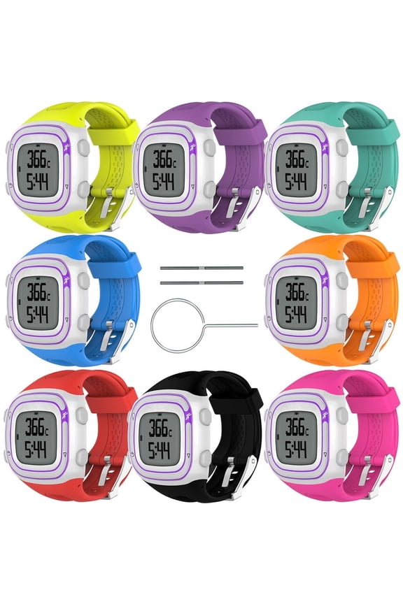 Compatible With Garmin Forerunner 10 15 Adjustable Silicone Replacement Wristband Professional Reliable Securement