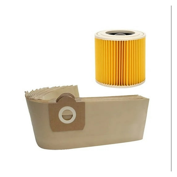 Compatible With Karcher MV3 WD3 WD3200 WD3300 A2204 A2656 Vacuum Cleaner Spare Parts Replacement Dust Bag Hepa Filter Accessories