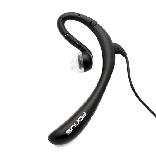 Compatible With Motorola Moto G7 Power Play - WIRED Headset MONO Hands-free Earphone 3.5mm Headphone w Boom Mic Single Earbud [Black] O7O