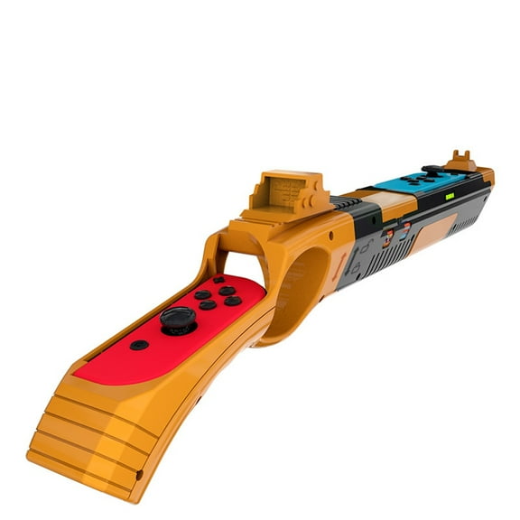 Compatible With Nintendo Switch/OLED Ergonomic Gun Grip Joystick Controller - Enhanced Grip Gaming Accessory-Orange