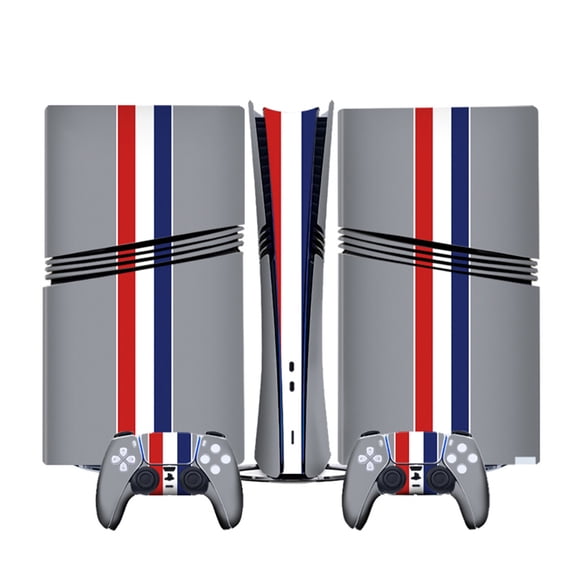 Compatible With PS5 Pro Consoles Cartoon Anime Stickers Set, Cute Custom Decals with Game Controller Skin-LX-A4228