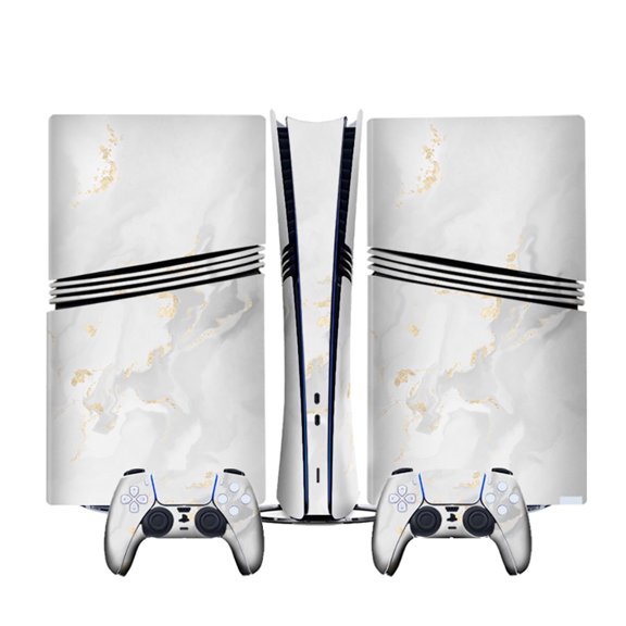 Compatible With PS5 Pro Consoles Cartoon Anime Stickers Set, Cute Custom Decals with Game Controller Skin-LX-A5021