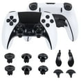 thumbnail image 1 of Metal High/Low Thumbstick Caps Compatible with PlayStation 5 Edge Controller, Paddles & Back Buttons Kit for PS5 Gamepad-Black, 1 of 4
