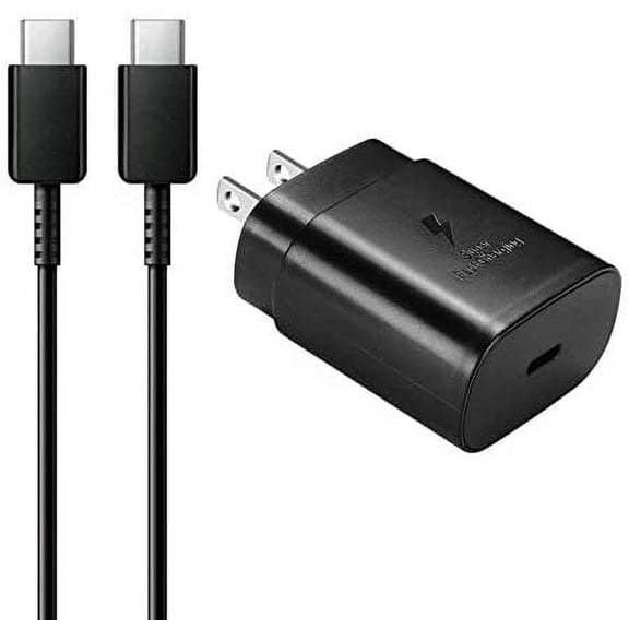 USB C Super Fast Charging PD 25W Wall Charger 3ft USB C Cable for Xiaomi Redmi Note 8 2021/Mi 11X/Redmi Note 8/Poco X3