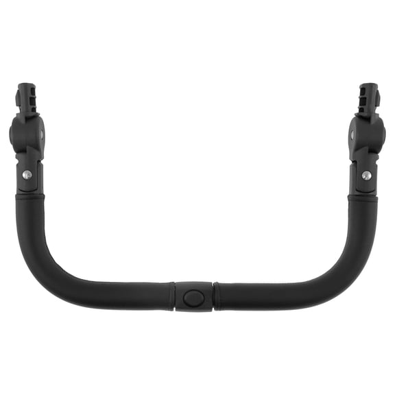 Compatible With Universal Strollers 41 CM PU Leather Bumper Bar Professional Biomechanical Stabilizationblack)