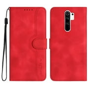 Compatible with Xiaomi Redmi 9 Case Wallet Built-in Magnet Cover Premium Pu