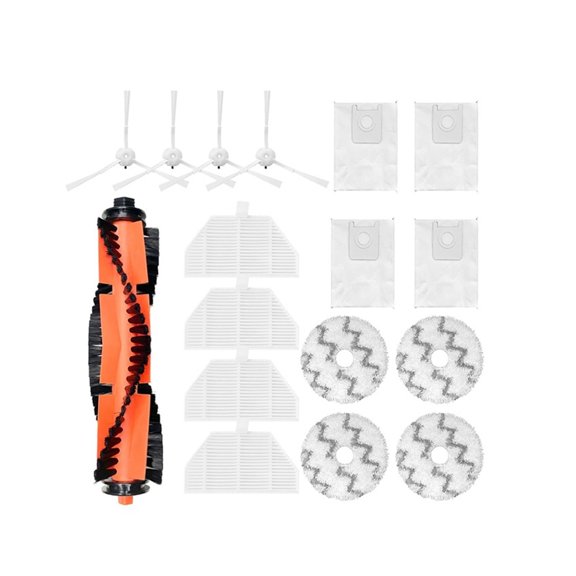 Compatible With Xiaomi Roidmi EVA Self-Cleaning Emptying Robot SDJ06RM Vacuum Cleaner Part Main Side Brush Hepa Filter Mop Cloth Replacement