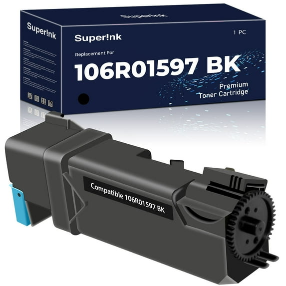Compatible Xerox 106R01597 Black Toner Cartridge By Superink