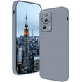 thumbnail image 1 of Compatible with Xiaomi 13 Lite Case Shockproof, Liquid Silicone Ultra Slim Protective Xiaomi 13 Lite Phone Case Soft Anti-Scratch Cover with Full Body Protection Cases (Grey), 1 of 14