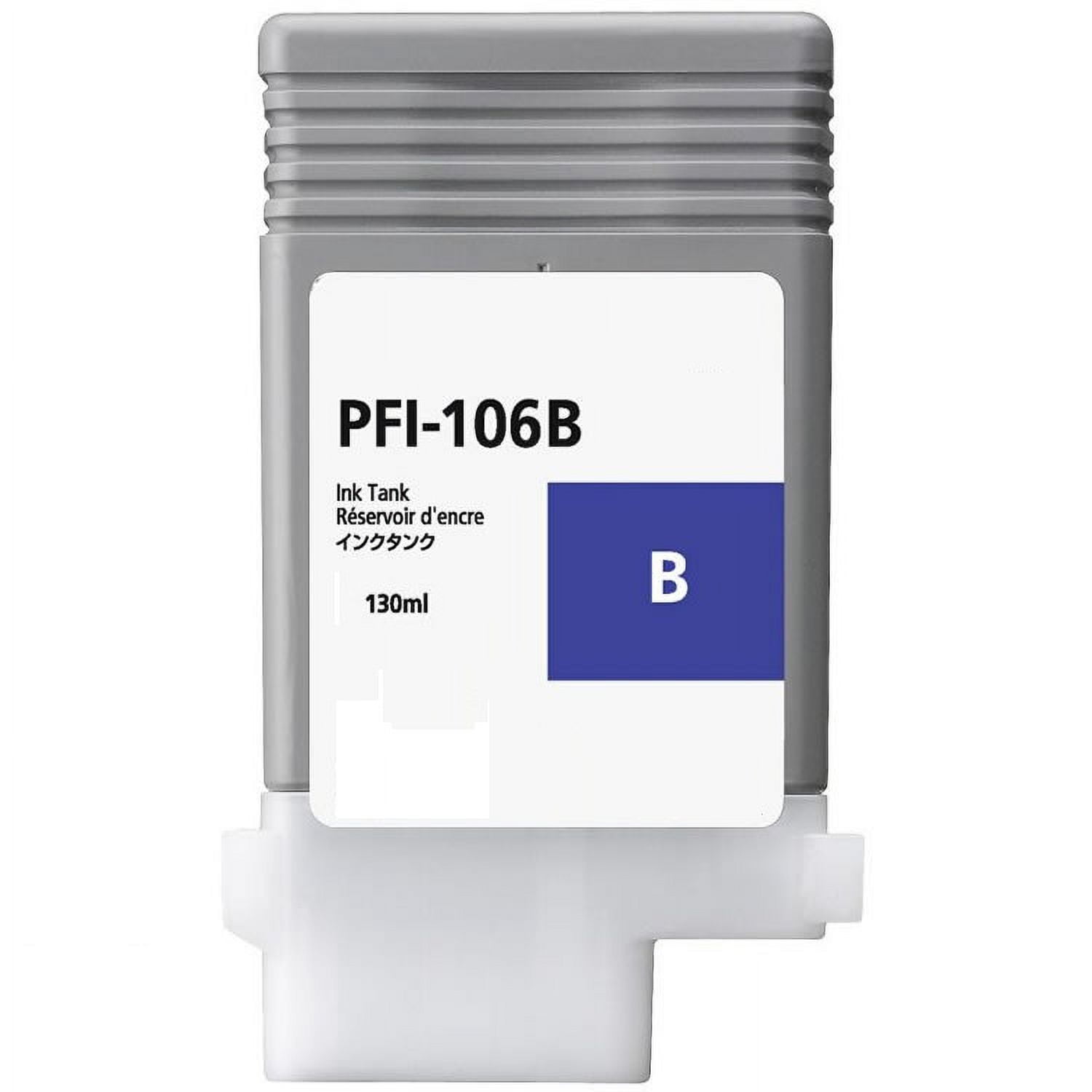 Compatible cartridge for Canon PFI-106B - blue