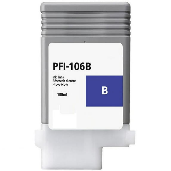 Compatible cartridge for Canon PFI-106B - blue