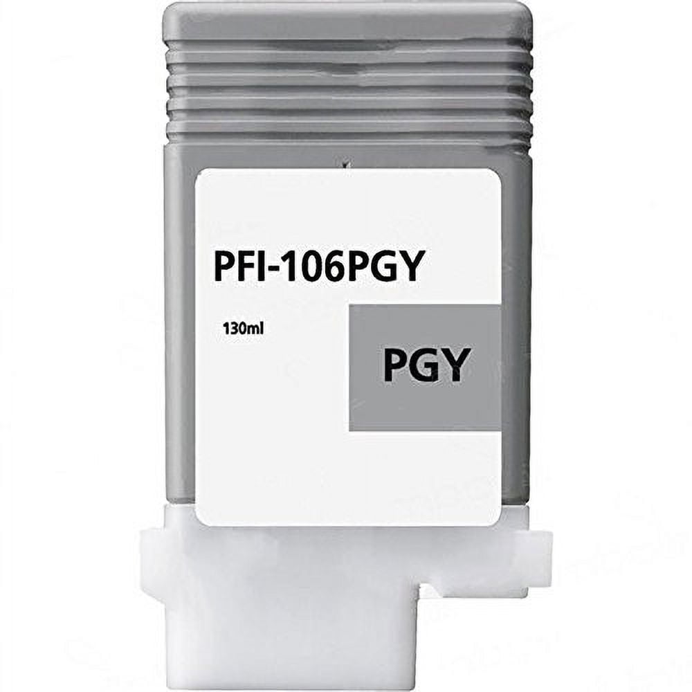 Compatible cartridge for Canon PFI-106PGY - photo gray