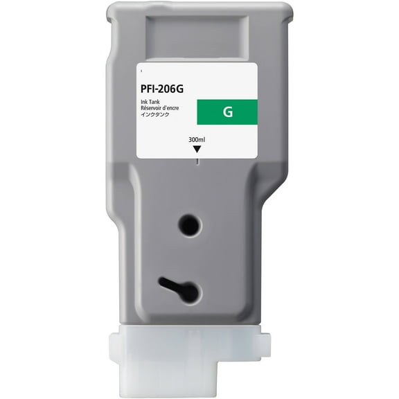 Compatible cartridge for Canon PFI-206G - green