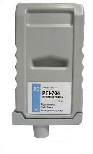 Compatible cartridge for Canon PFI-704PC - photo cyan