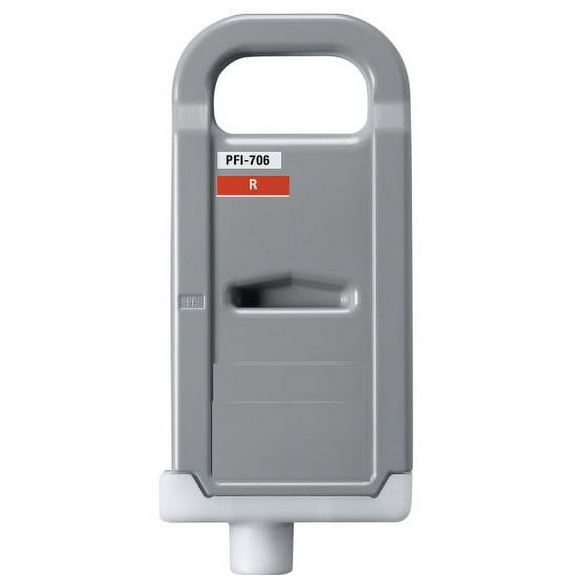 Compatible cartridge for Canon PFI-706R - red