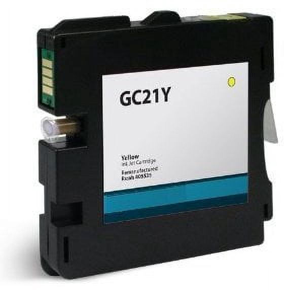 Compatible cartridge for Ricoh 405535 (GC21Y) - yellow
