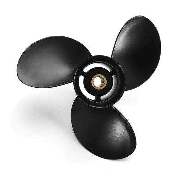 Compatible for / compatible for Tohatsu / 9.9-20 horsepower 9.25 x 11 Outboard Propeller 48-897754A11 Aluminum Marine Propeller 14 Spline Tooth 3 Blades