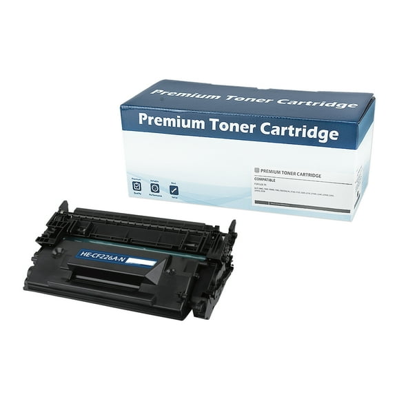 Compatible for 26A (CF226A) Toner Cartridge, BLACK, 3.1K YIELD