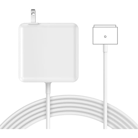 Compatible for 85W T-Tip Charger for MacBook Pro/Air 13"-15" Retina (2012-2017) - Fast AC Power Adapter, Safe & Compatible