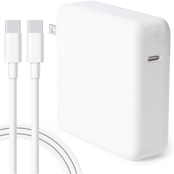 Compatible for 96W USB-C Fast Charger for MacBook Pro/Air M4/M3/M2/M1, iPad, iPhone 15/16/17 & USB-C Devices, 6.6ft Cable, UL/CE Certified