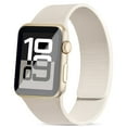thumbnail image 1 of Compatible for Apple Watch Series 7/8/9/10 Replacement Silicone Wrist Sport Band Strap Off white, 1 of 9