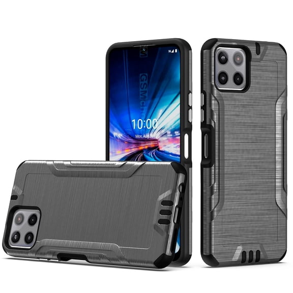 For Celero PLUS 5G 2023 / Celero 5G+ Lining Brushed Phone Cover Case - Gray