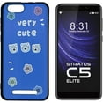 thumbnail image 1 of Compatible for Cloud Mobile Stratus C5 Elite TPU 1-Piece Cover Case + Tempered Glass - Bear, 1 of 6