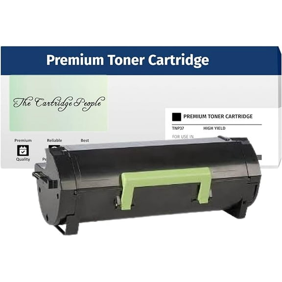 Compatible for Konica Minolta TNP 37, TNP-37 Black Toner Cartridge