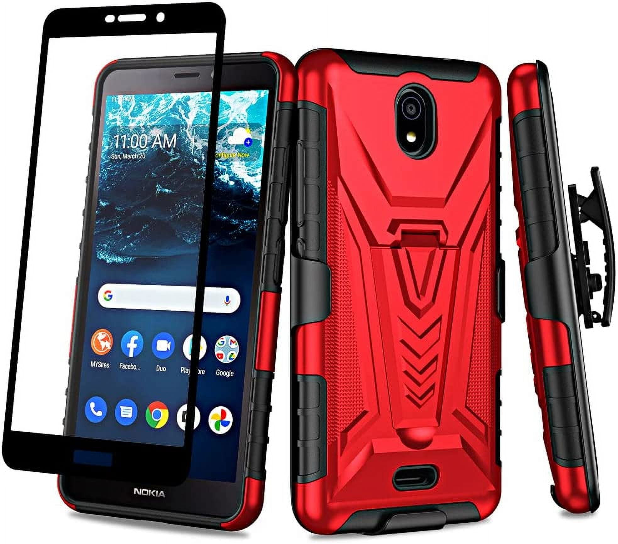 Holster Nokia 3v Wallet Case Case With Clip For Nokia 2720 V Flip