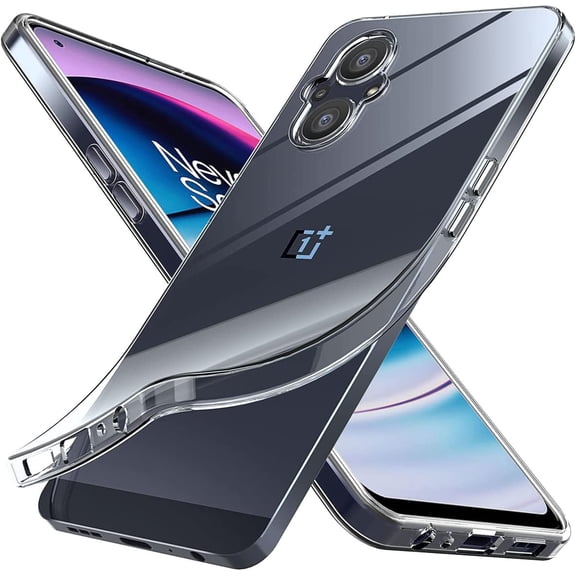 Compatible for OnePlus Nord N20 5G Case, Crystal Clear Slim TPU Protective Cover, Shockproof, Anti-Fingerprint, Comfort Grip Phone Case