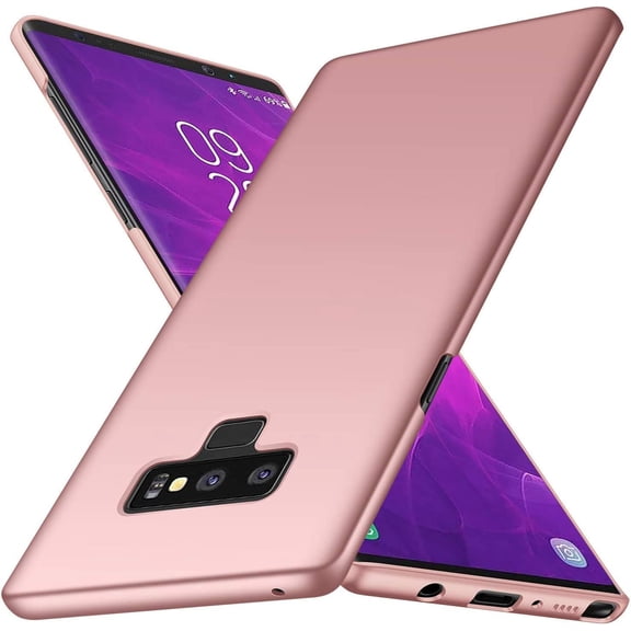 Compatible for Samsung Galaxy Note 9 Case - Slim Protective Hard Cover, Minimalist PC Plastic, Shock/Scratch/Drop Protection (Pink)