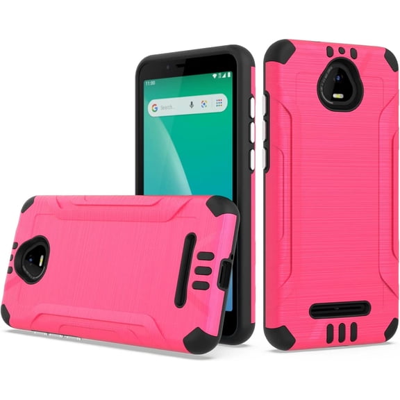 For Schok Volt SV55 SV55216 Lining Hybrid Phone Cover Case - Pink