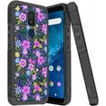 thumbnail image 1 of Compatible for Sharp Rouvo V FIH STTM21VAPP Slim Shockproof Hybrid Cover Cellphone Case - mk Mystical Floral, 1 of 5