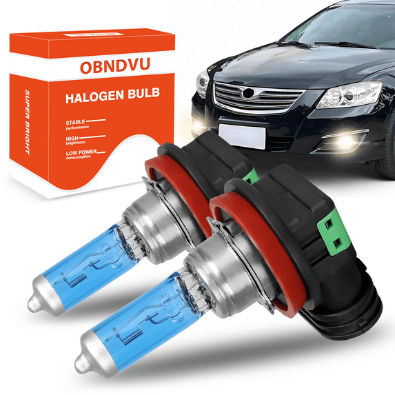 Compatible for Toyota Camry 2007- 2014 H11 H8 Halogen Fog Driving Light Lamp Bulbs 2Pcs H11 4200K Warm White