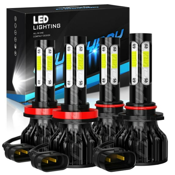 Compatible for Toyota Camry 2007-2017 Combo LED Headlight High Low Beam Bulbs Plug And Play 12000Lm