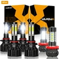 thumbnail image 1 of Compatible for Toyota Corolla 09-13 LED Headlight Bulbs Kit Hi/Lo Beam & Fog Light White 6-Pack, 1 of 13