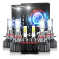 thumbnail image 1 of Compatible for Toyota Corolla 2005 2006 2007 2008 LED Headlight High Low Fog Light Bulb Kit, 1 of 11