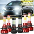 thumbnail image 1 of Compatible for Toyota Sienna 2006-2010 6000K 6X LED Headlight High&Low + Fog Light Bulb Kit, 1 of 12