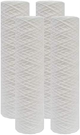 Compatible for WHKF-WHSW String Wound 5 Micron Sediment Water Filters - 4-Pack- by IPW Industries Inc.