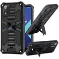 thumbnail image 1 of Compatible for Wiko Ride 3 Case Hybrid Shock Protection with Magnetic Mount - Black, 1 of 6