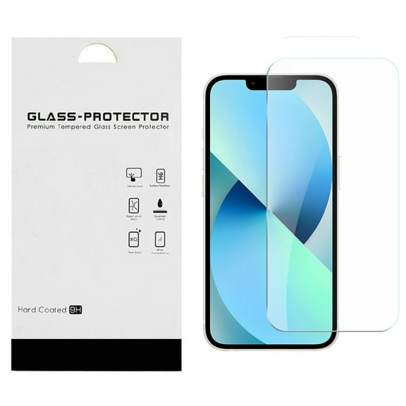 Compatible for iPhone 15 Pro 6.1" 2x Tempered Glass Screen Protector