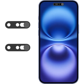Compatible for iPhone Camera Cover for Privacy & Security - Compatible with iPhone 14-17 Series, Black Front Camera Protector