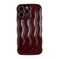 thumbnail image 1 of Compatible for iPhone Case,Water Ripple Pattern Curly Wave Frame Soft Phone Case, 1 of 6
