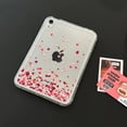 thumbnail image 1 of Compatible with iPad 10.2" 7th Gen 2019/8th Gen 2020/9th Gen 2021 Back Case, Marble Pattern Back / Pattern Clear Back TPU Lightweight Ultra Slim Drop Protective Anti-Scratch Case Cover, Heart, 1 of 5