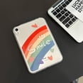 thumbnail image 1 of Compatible with iPad 10.2" 7th Gen 2019/8th Gen 2020/9th Gen 2021 Back Case, Marble Pattern Back / Pattern Clear Back TPU Lightweight Ultra Slim Drop Protective Anti-Scratch Case Cover, Rainbow, 1 of 5