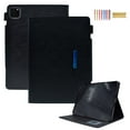 thumbnail image 1 of Compatible with iPad Case 10th Generation, Premium PU Leather Auto Sleep Wake Multi Angle Viewing Stand Shockproof Magnetic Closure Cover Case for Apple iPad 10th Gen 10.9" 2022, Black, 1 of 9